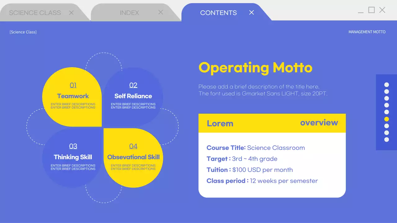 Blue Modern Education Proposal Presentation