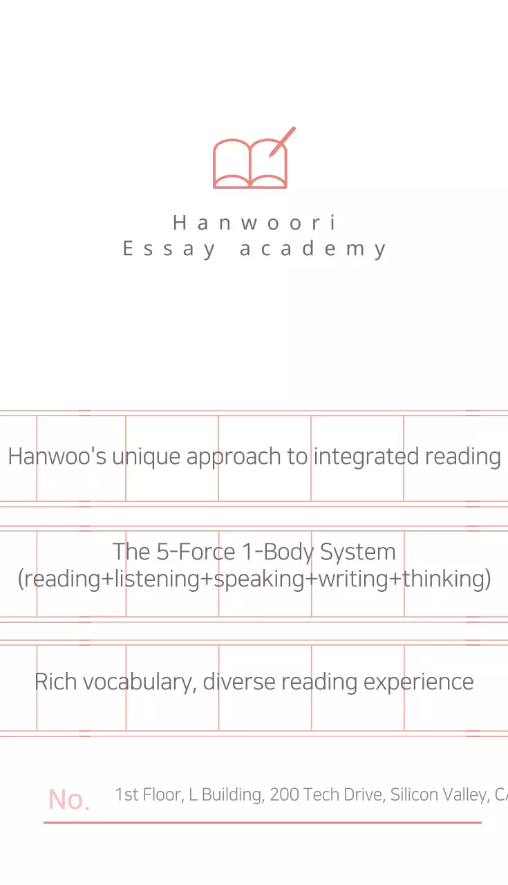 Cartão de visita de propaganda educacional minimalista branco