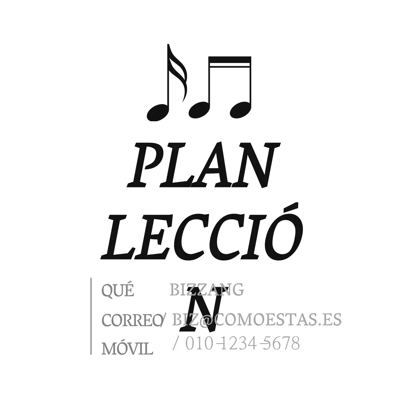 PLAN DE LECCIONES