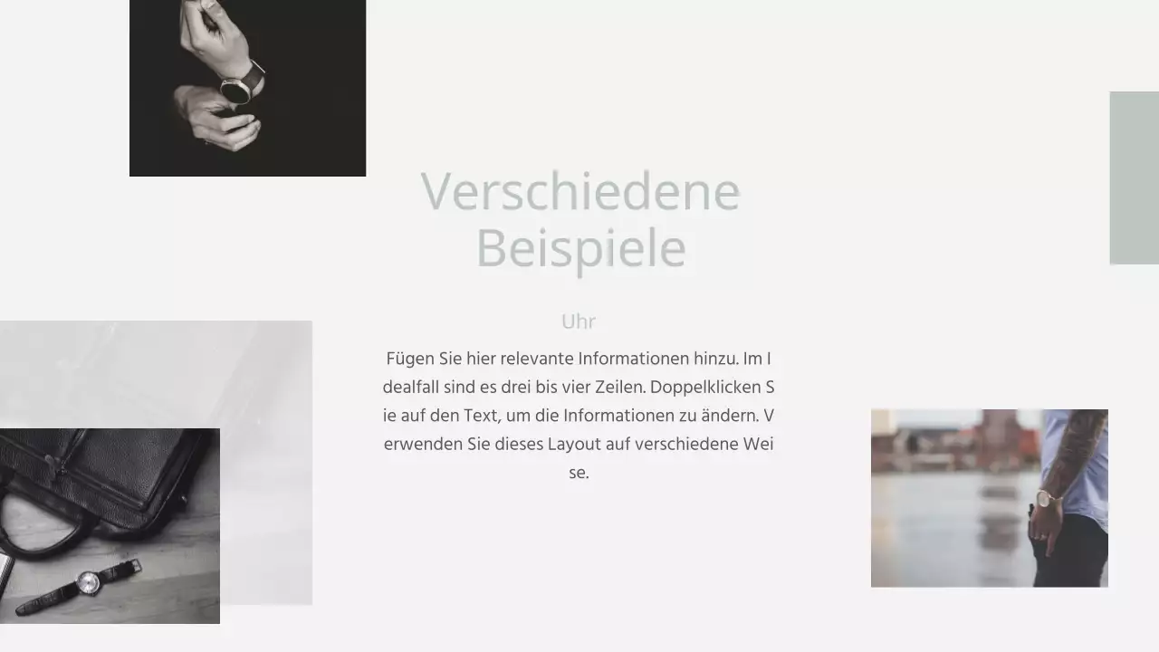 Design für Schulpräsentationen