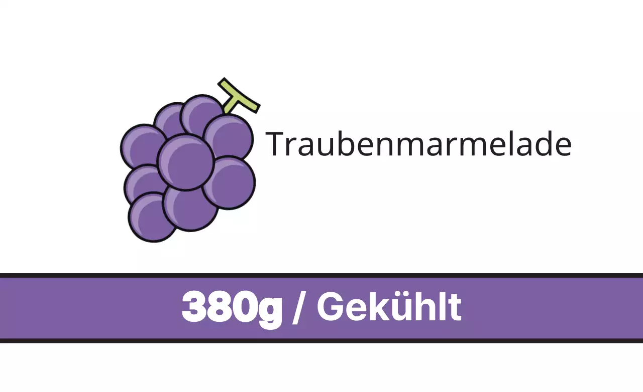 Traubenmarmelade