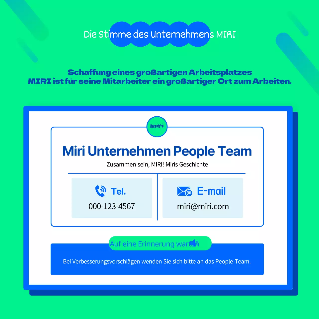 Einführung eines blauen und grünen Sozialversicherungssystems (CardNews)