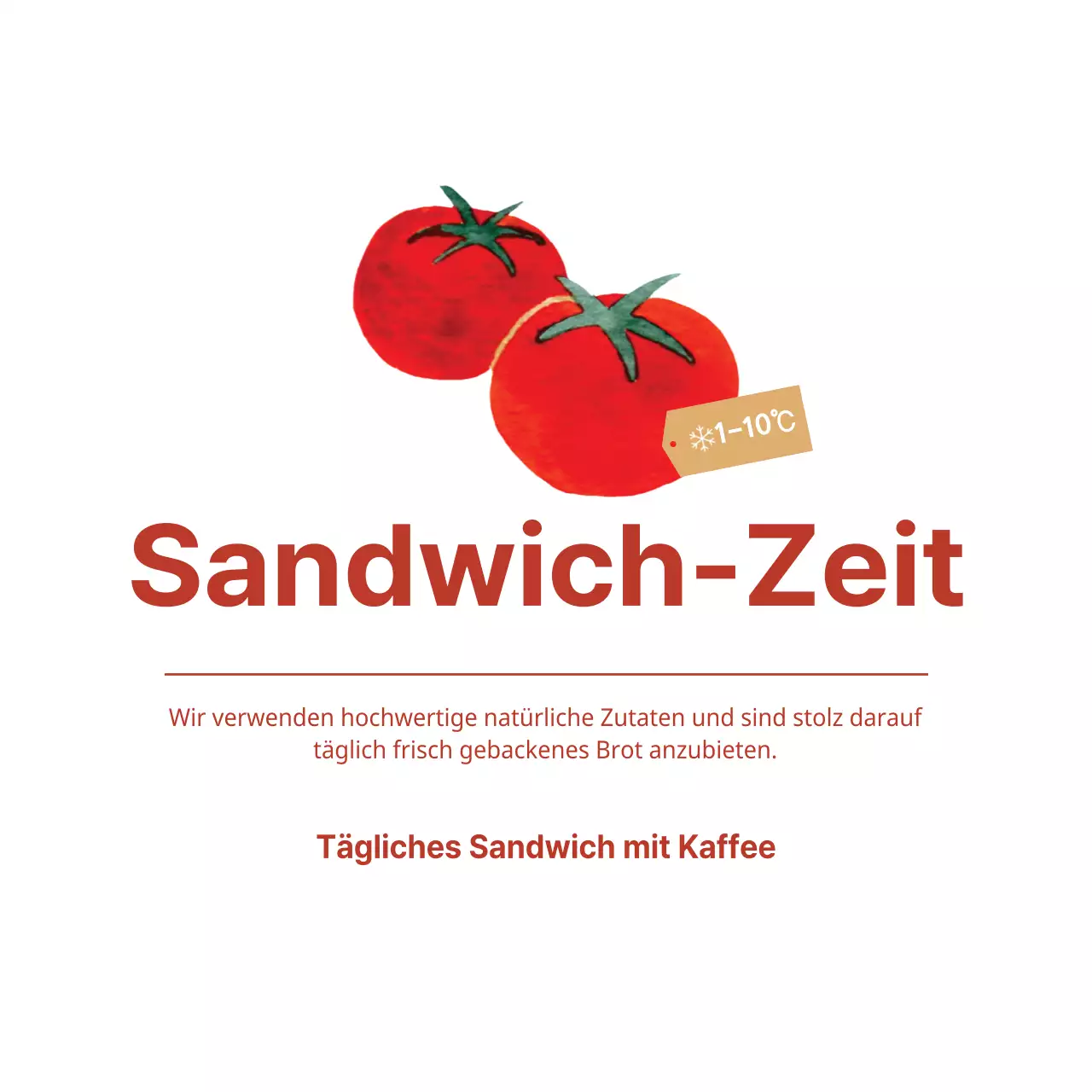 Sandwich-Zeit