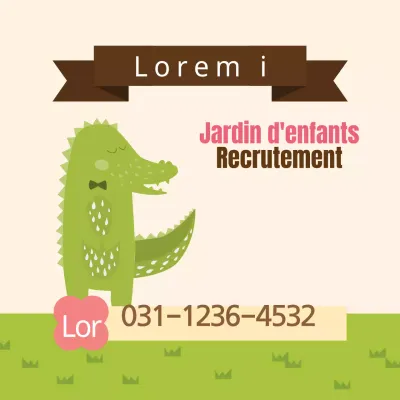 Recruter des enfants