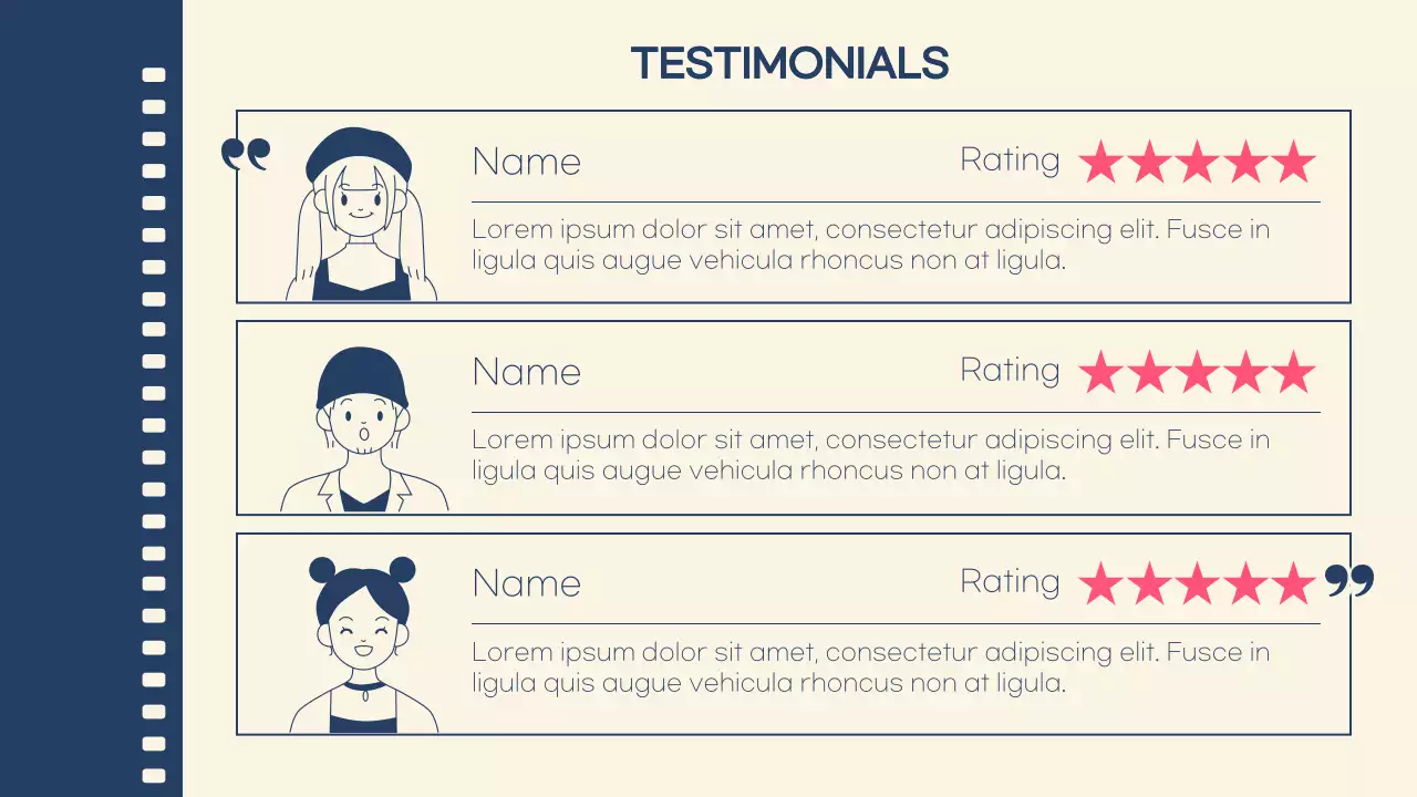 Red Modern Acting Promotion Presentation