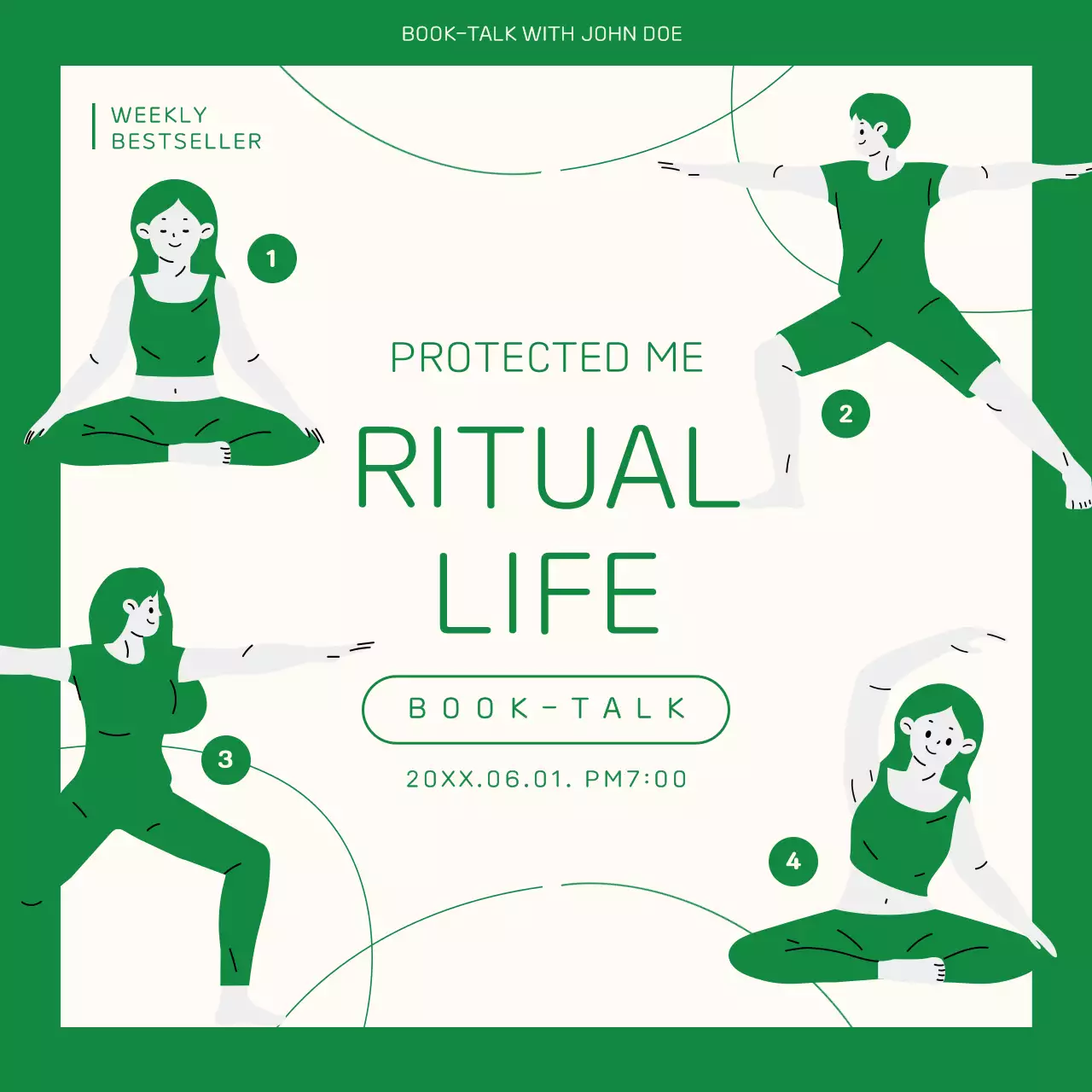 Introducing Ritual Life Booktalks in Green