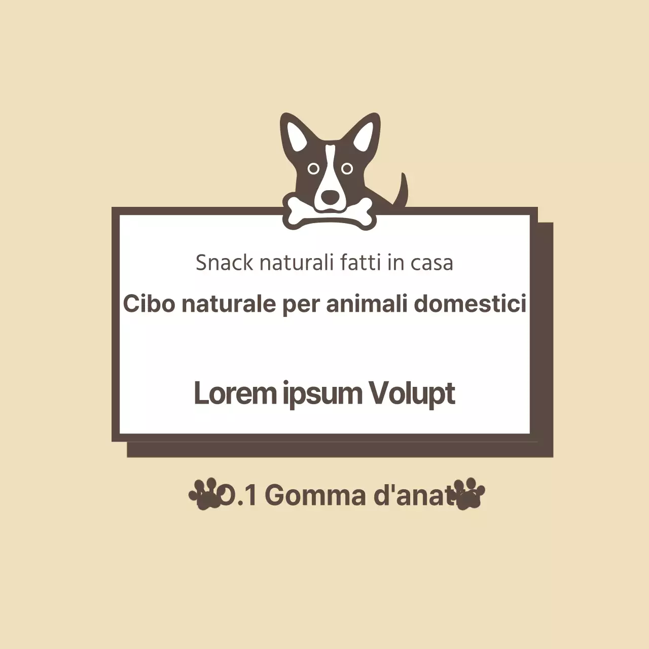 Cibo per animali