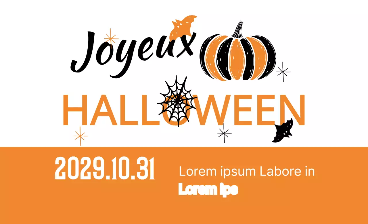 Joyeux Halloween