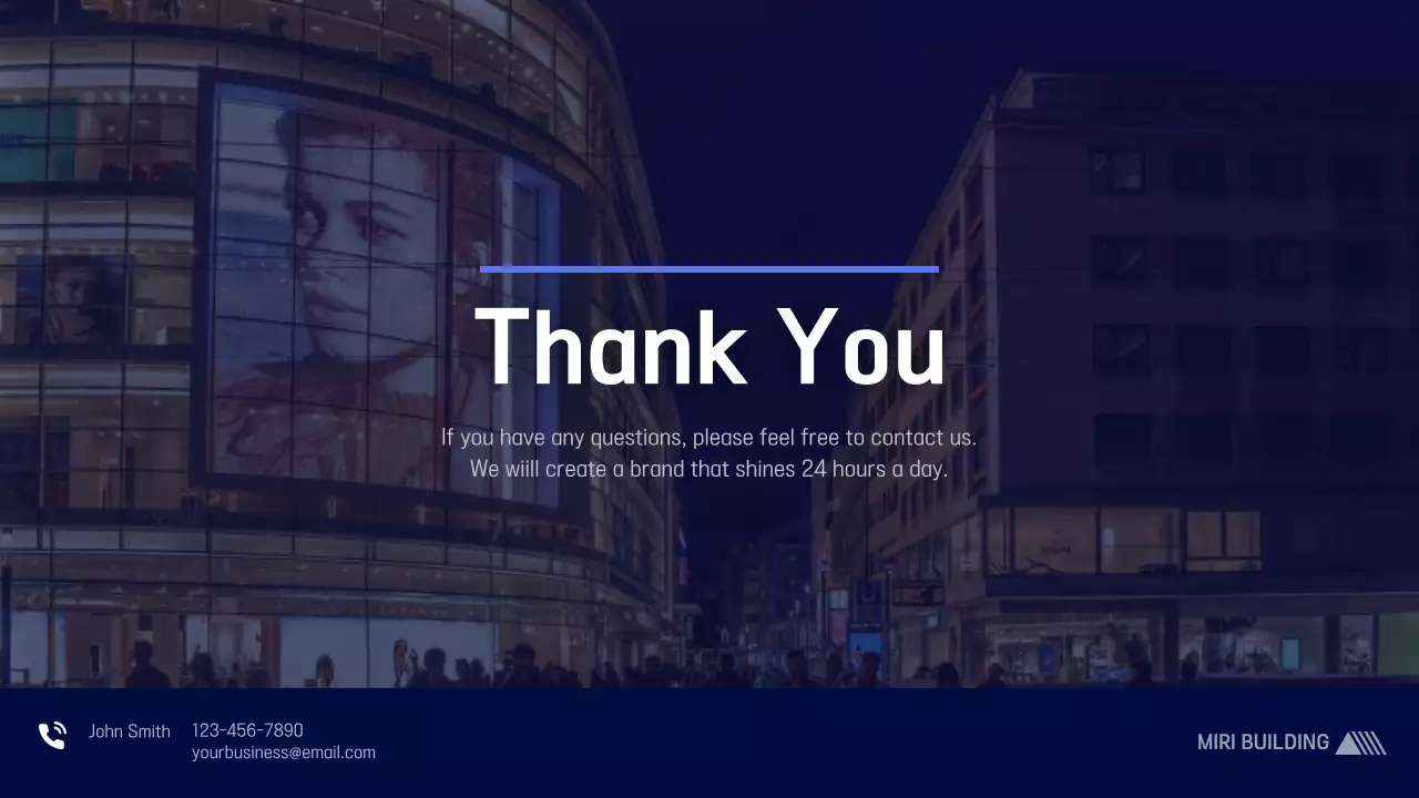 Navy Modern Media Proposal Presentation