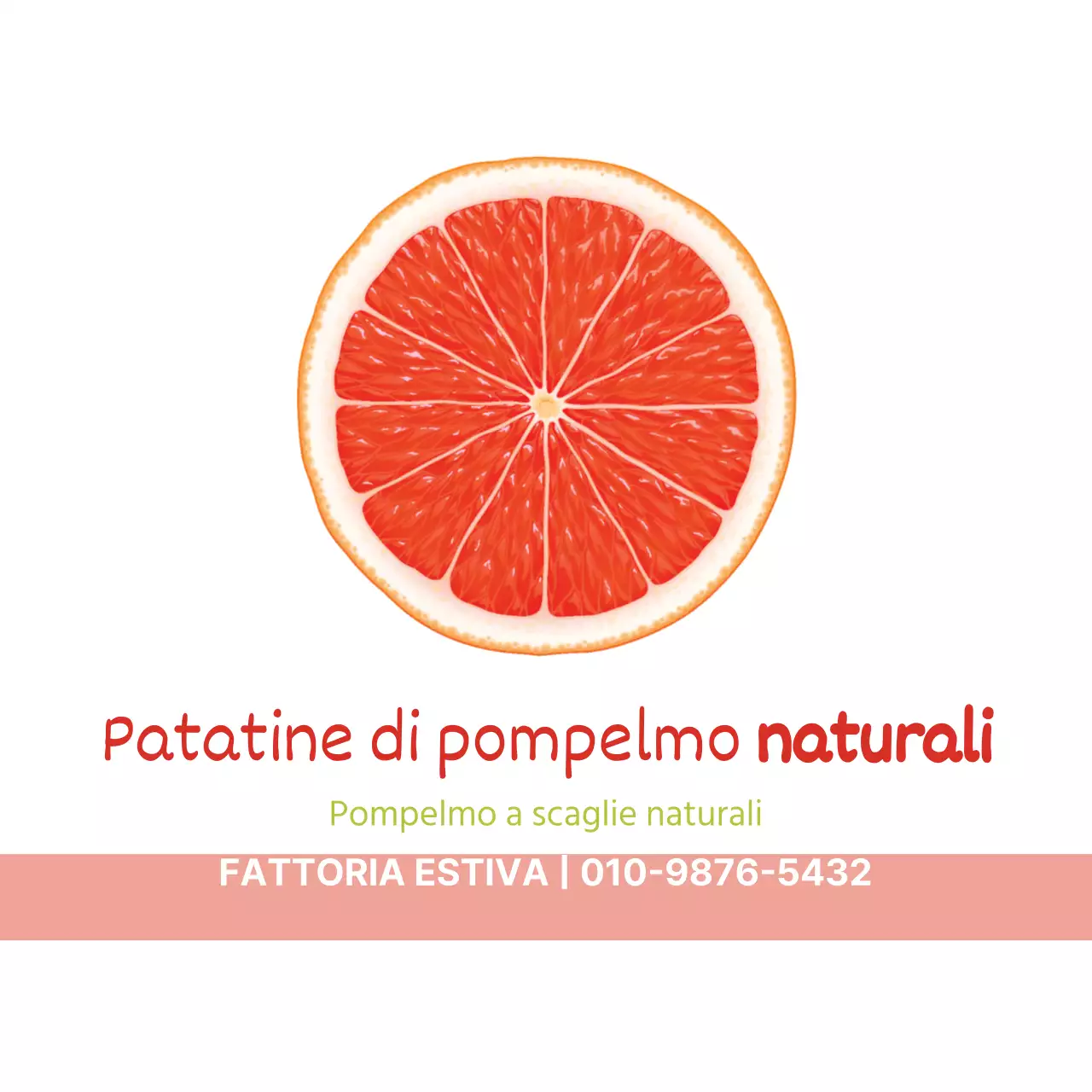 Patatine al pompelmo