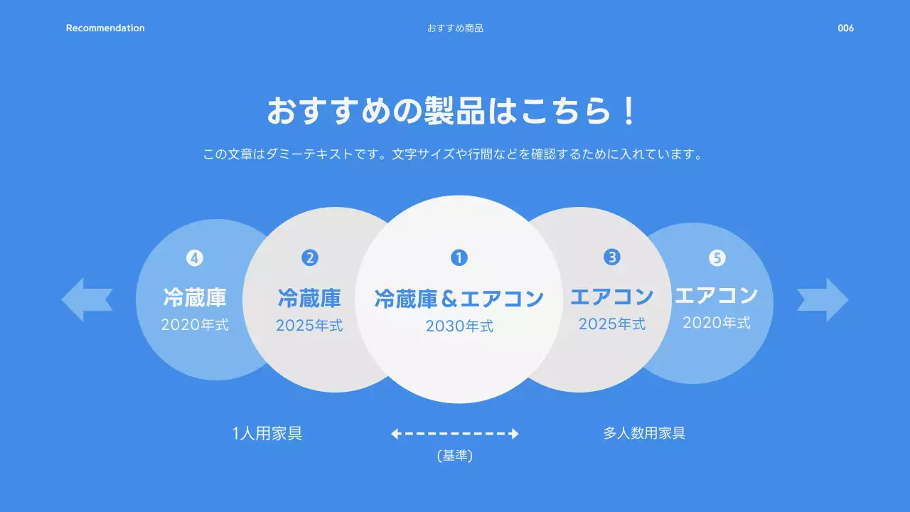 青 シンプル レンタル プレゼンテーション