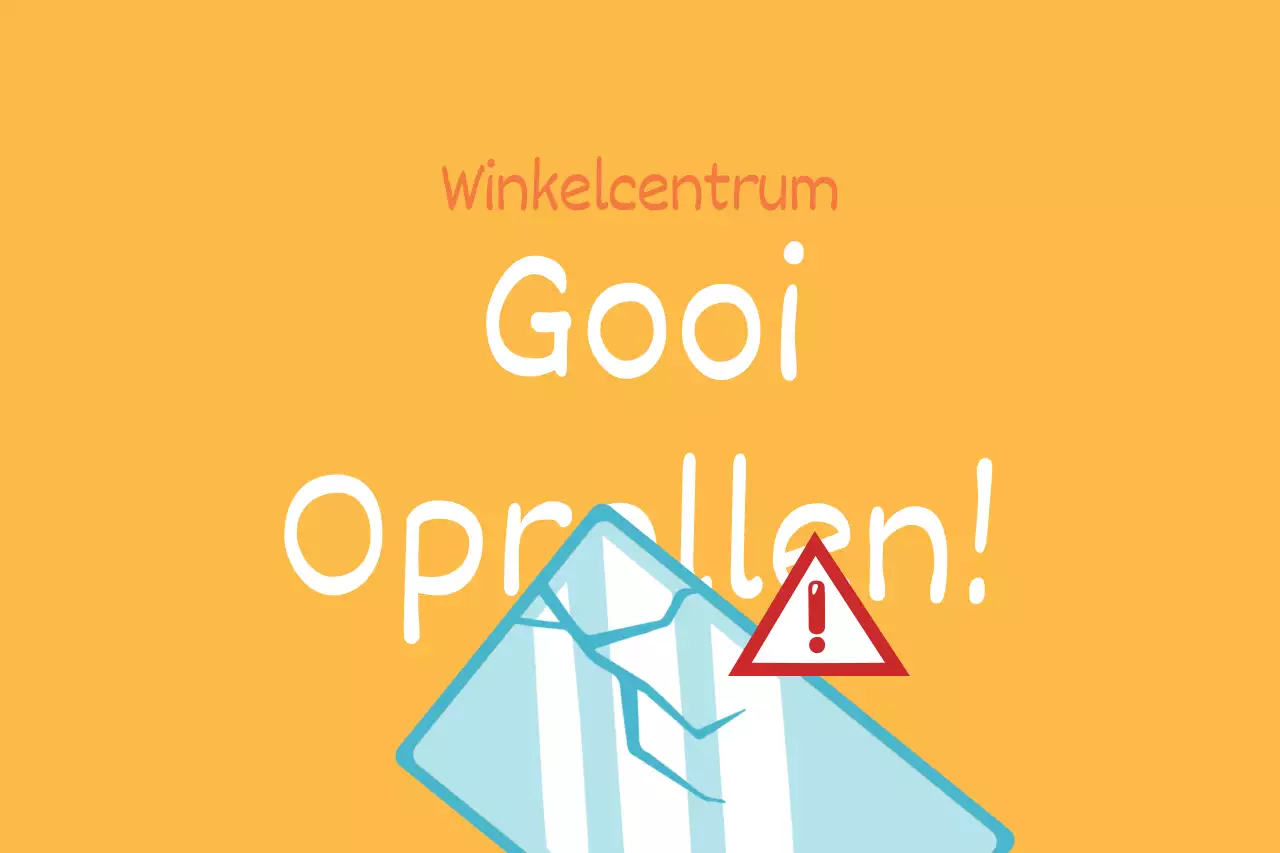 Gooi alstublieft niet