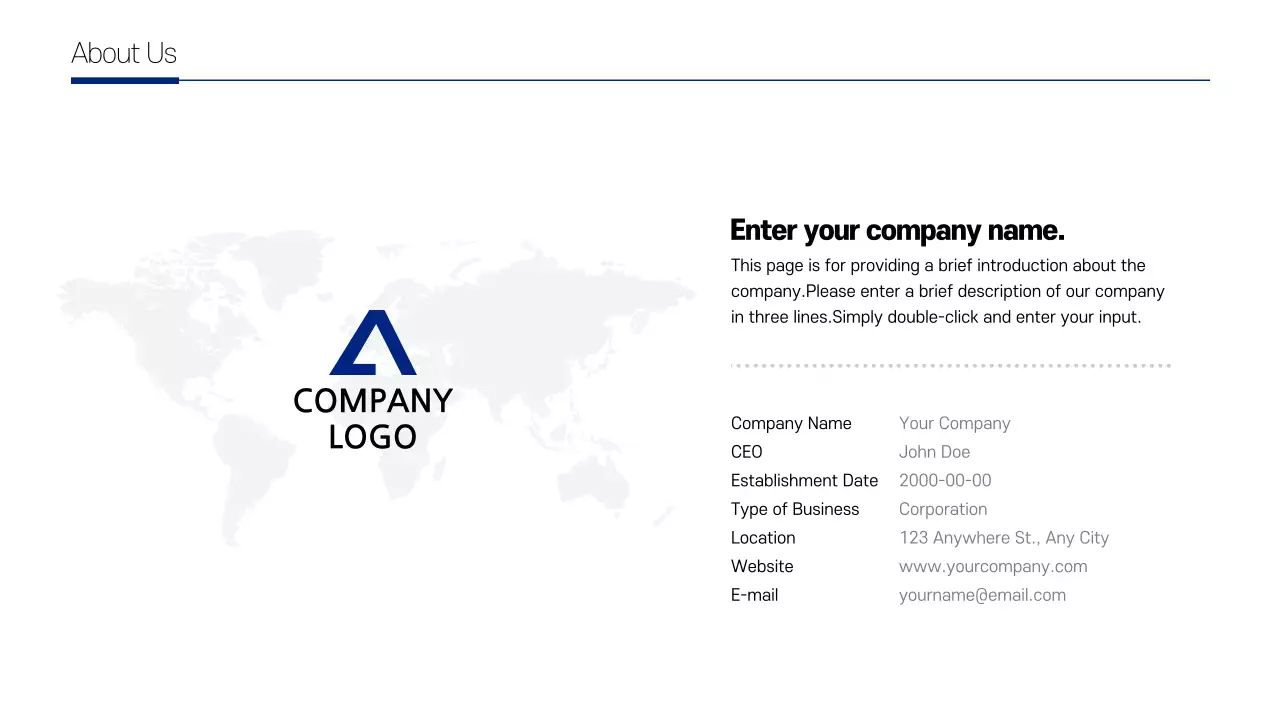 Grey Modern Business Document Infographic