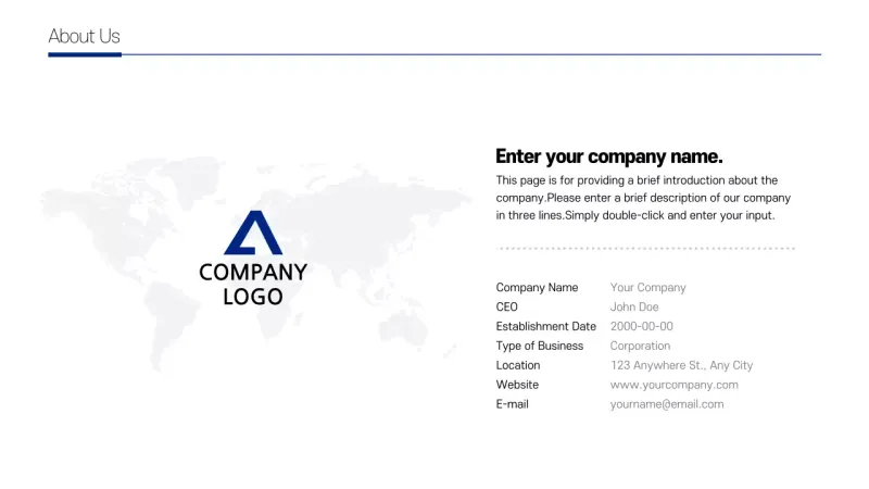 Grey Modern Business Document Infographic