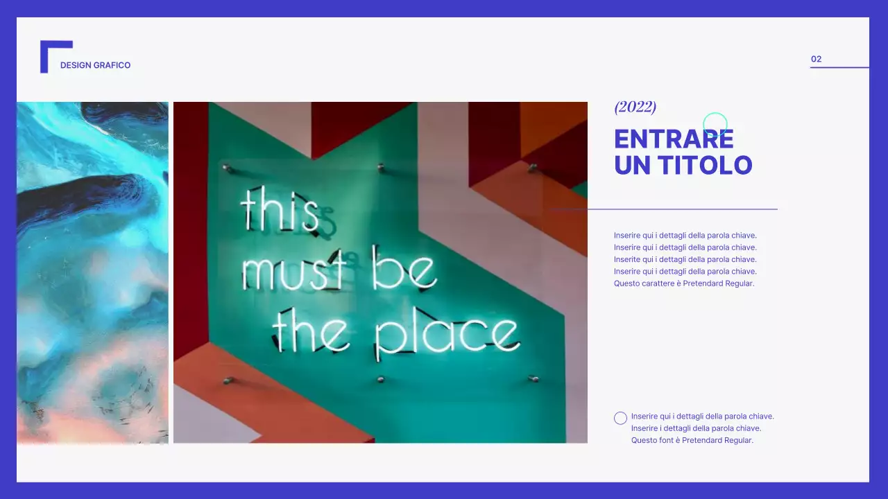 Un portafoglio semplice in blu e bianco