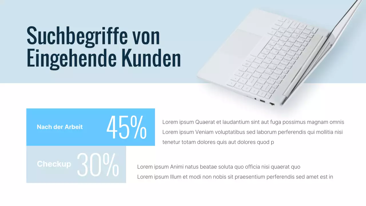 Ein einfaches blaues Krankenhaus-Online-Marketing-Handbuch