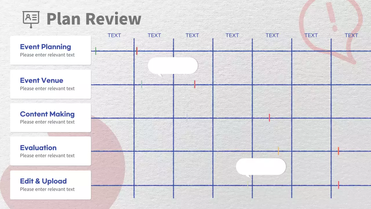 회색과 주황색의 기하학적 마케팅 회의록 보고서
