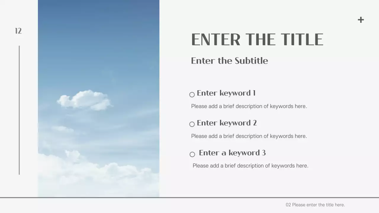 Grey Minimalist Template Presentation