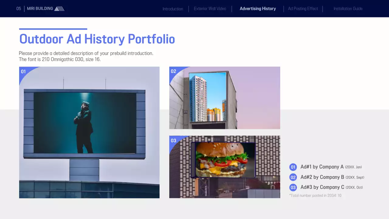 Navy Modern Media Proposal Presentation