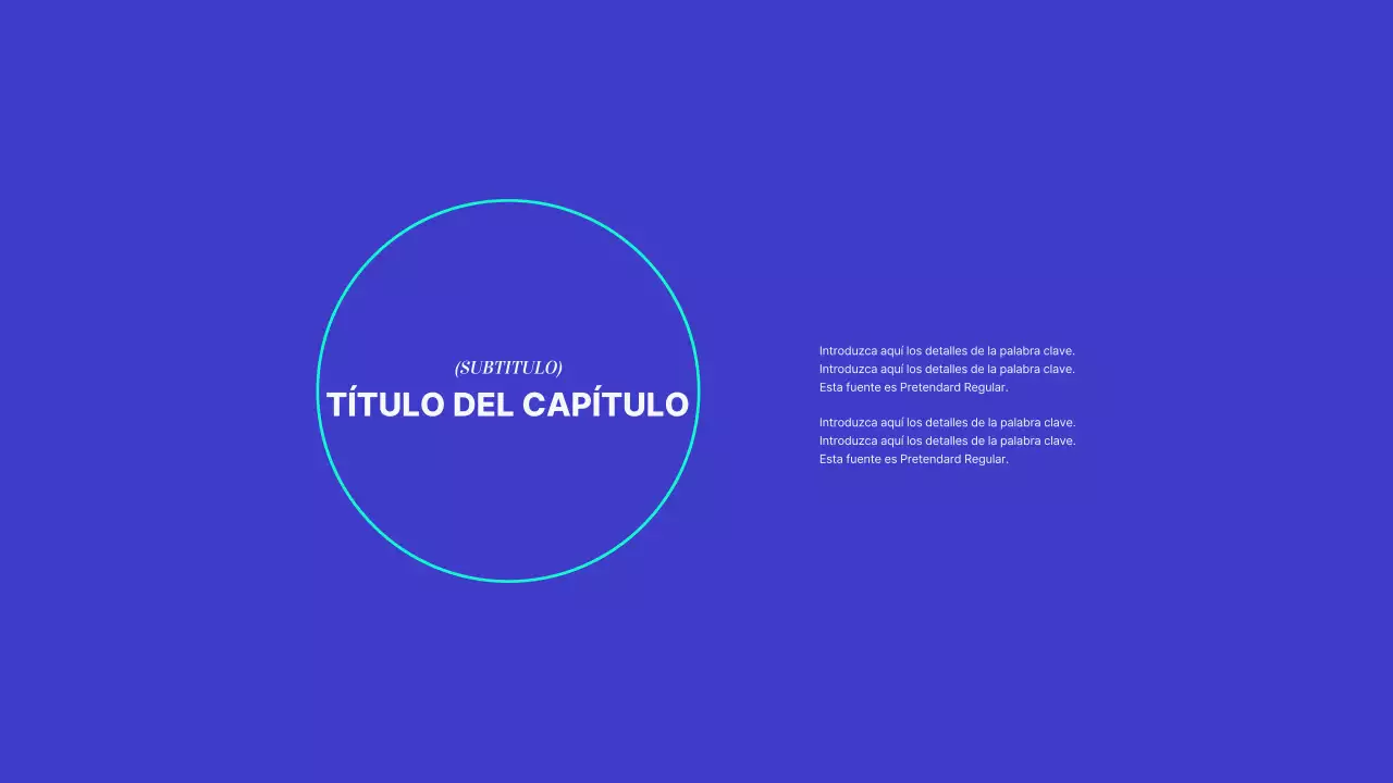 Una cartera sencilla en azul y blanco