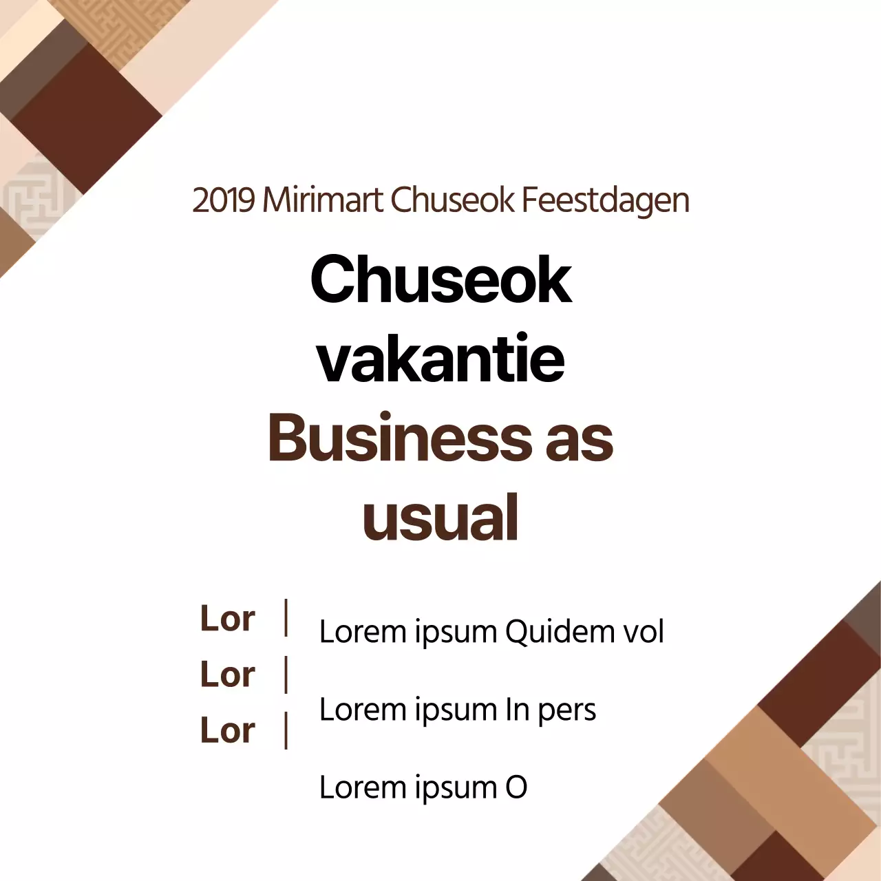 Lunar Nieuwjaar_Square Poster