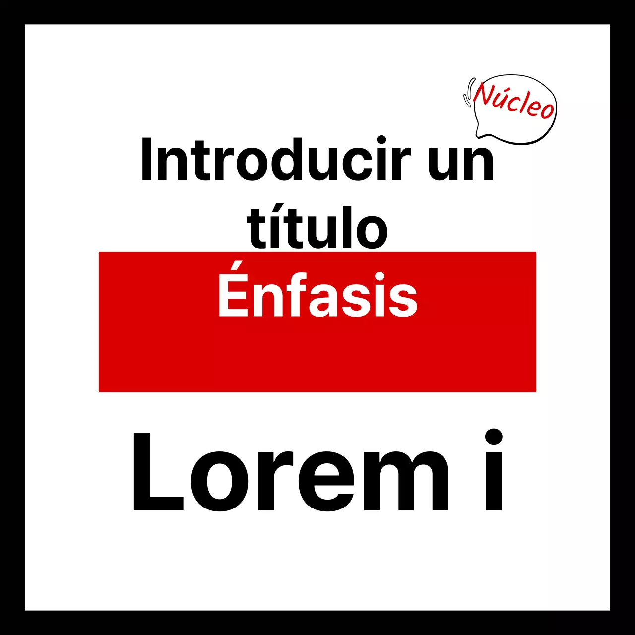 Diseñar el énfasis del texto