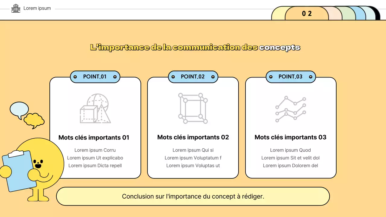 Mignons dépliants aux couleurs pastelConvaincre le concept d'éducation scolaire