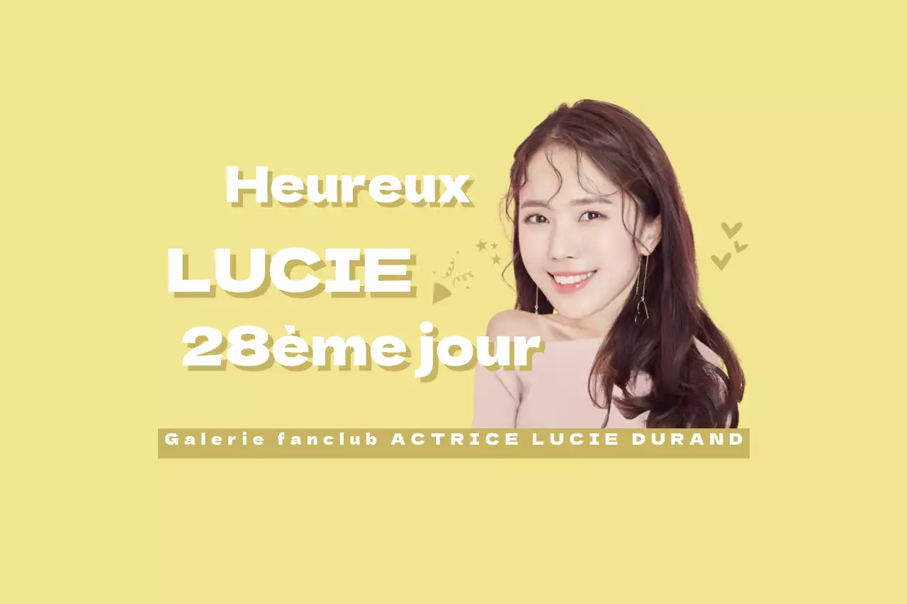 BONNE JOURNÉE DE DAEUN