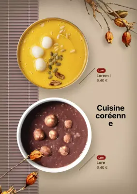 Promotion d'un nouveau menu dans un restaurant de hot pot au wagyu