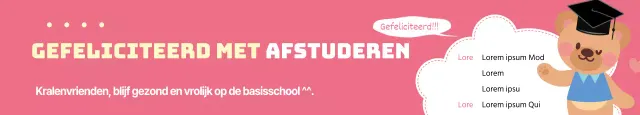 Afsluiting kleuterschool