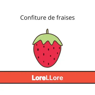 Confiture de fraises