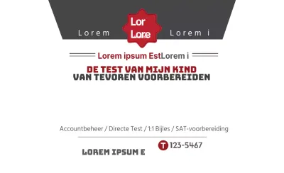 De SAT's van mijn kind