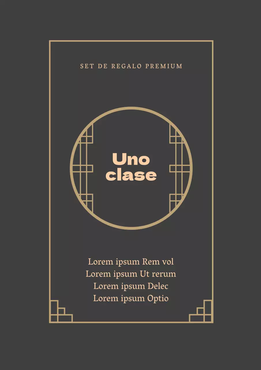 Estuche de confitería de Año Nuevo en los tradicionales colores vino y dorado