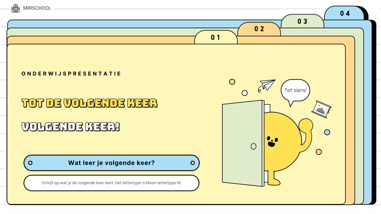 Schattige mappen in pastelkleurenBeeld van het concept van schoolonderwijs