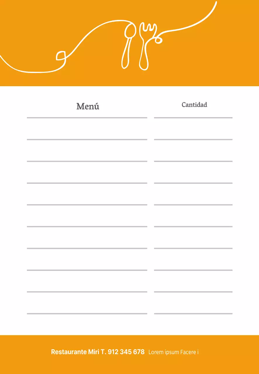 Pedidos a restaurantes