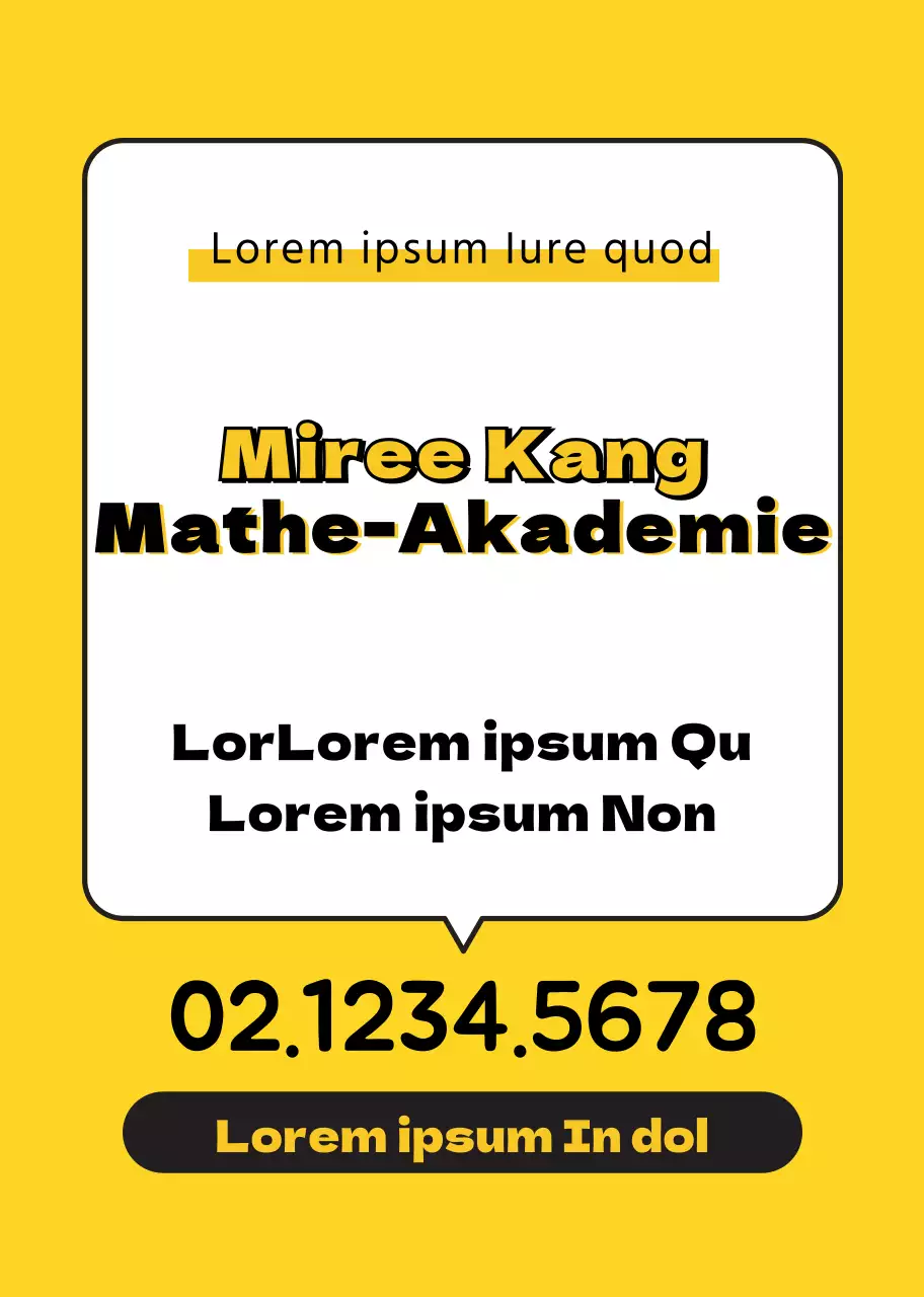 Förderung einer gelben und sauberen Mathe-Schule