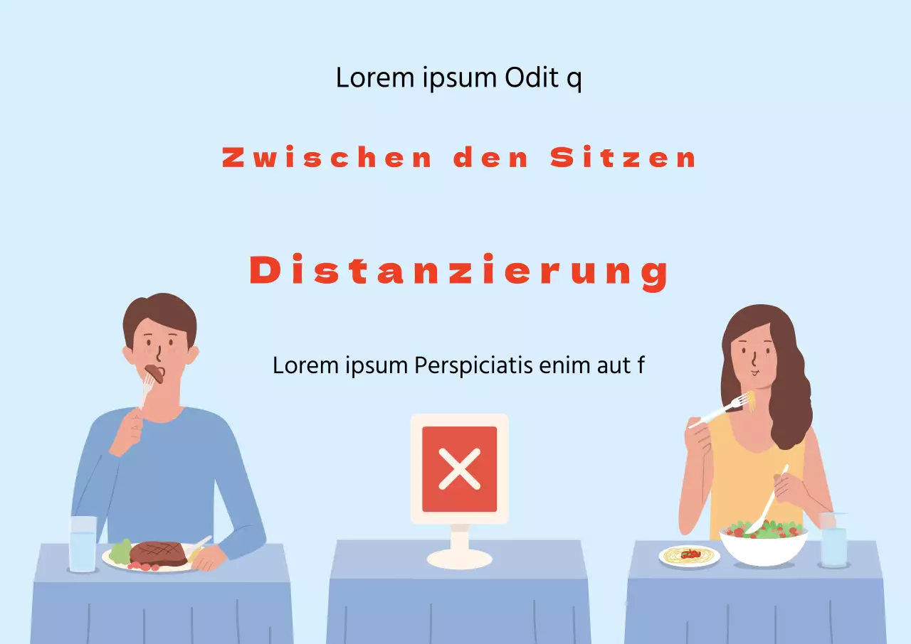 sky orange illustration corona prävention soziale distanzierung