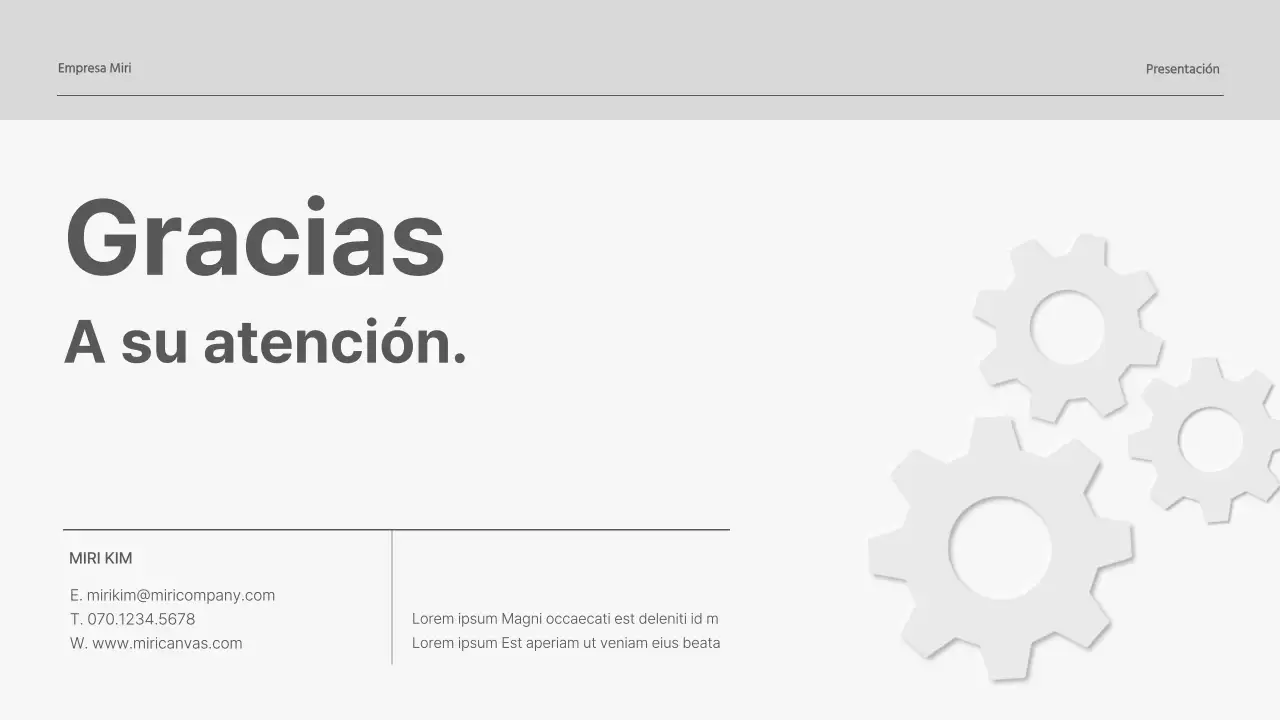 Propuesta con elementos dentados tridimensionales de color gris