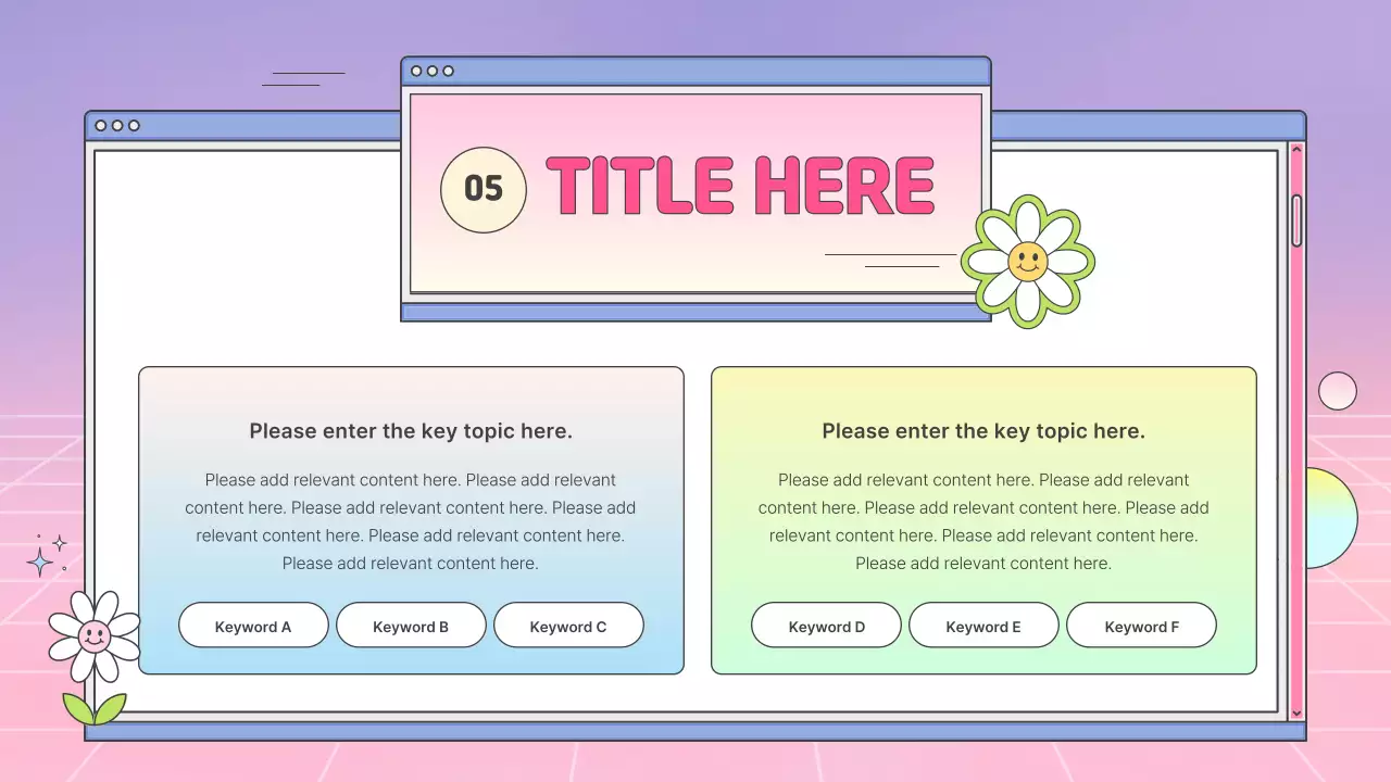 Pastel Playful Template Presentation