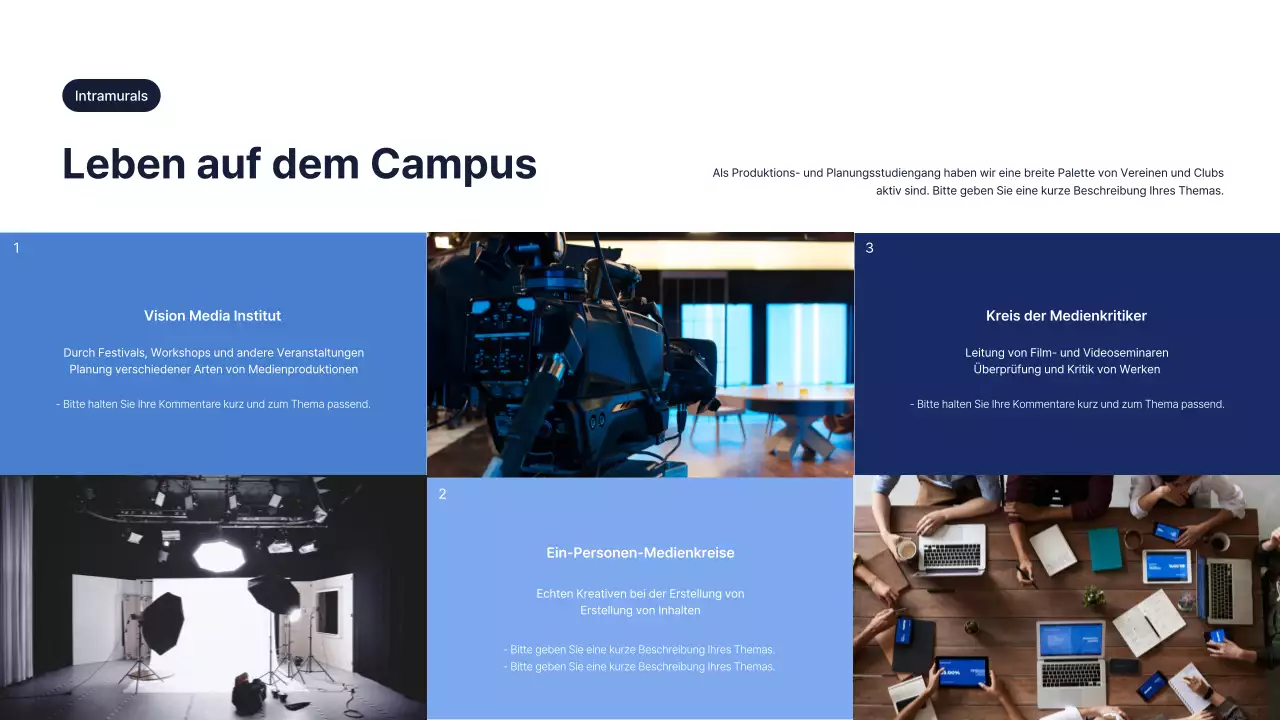 Ein einfaches blaues und hellblaues Anschreiben der Mentoring-Abteilung