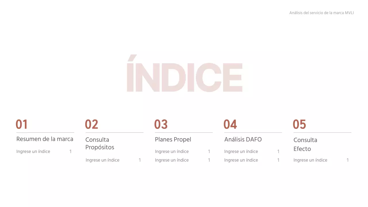 Informe de consultoría limpio degradado rosa-beige