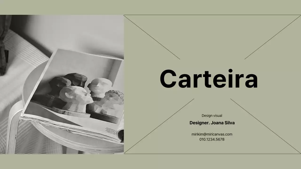 Uma carteira moderna em caqui e bege