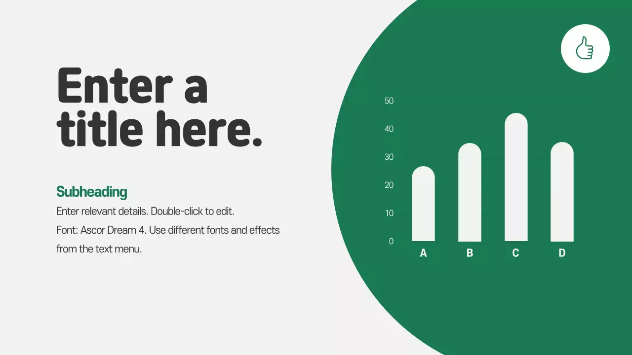 Green Modern Business Report Infographic