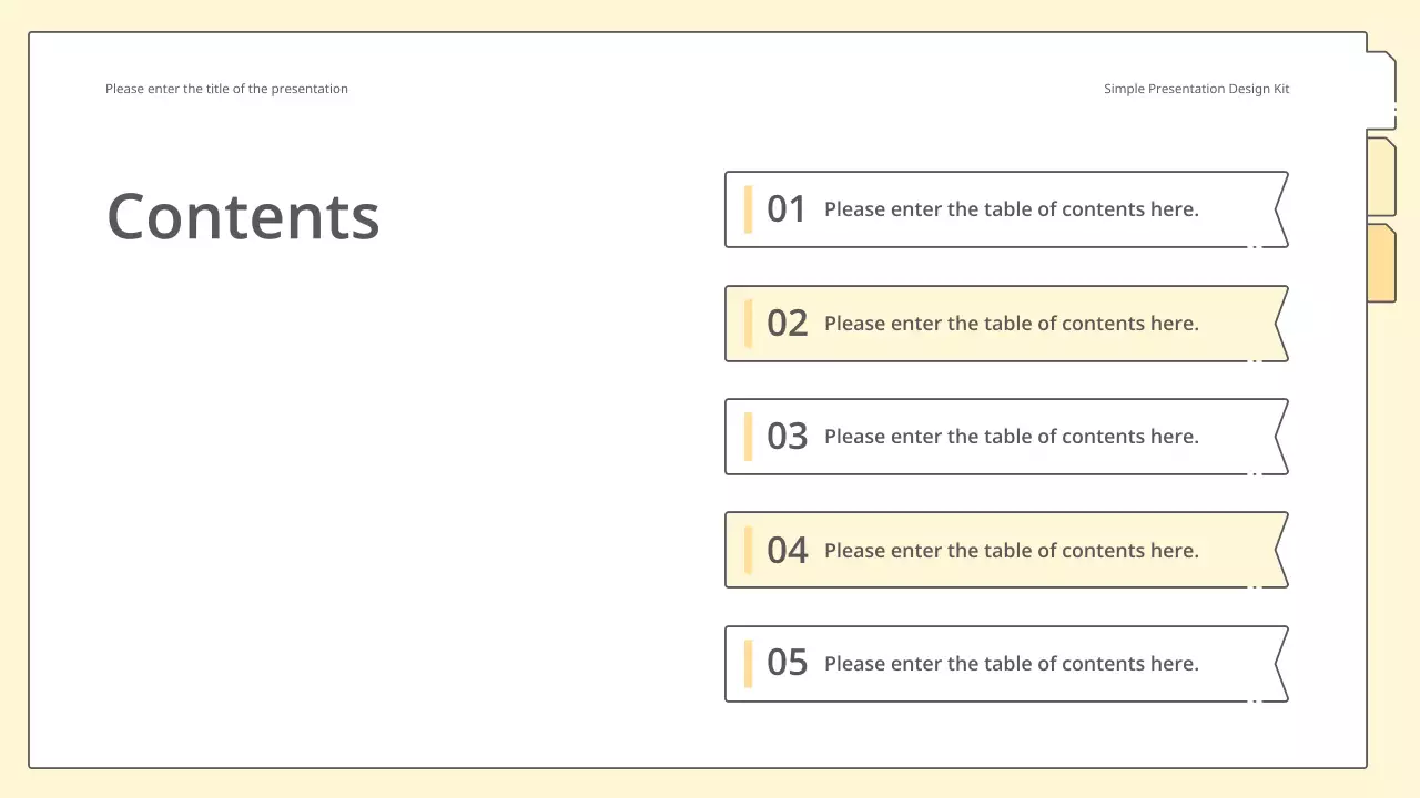 Beige Minimal Guide Presentation