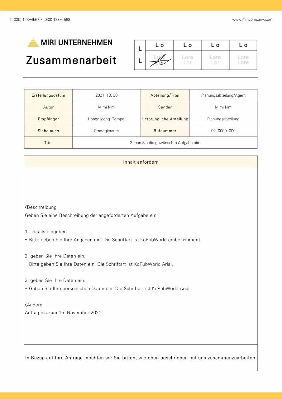 Gelb-schwarze Kooperation