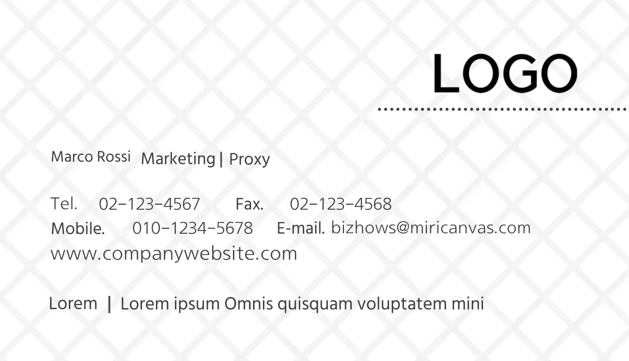 Biglietti da visita dei titoli