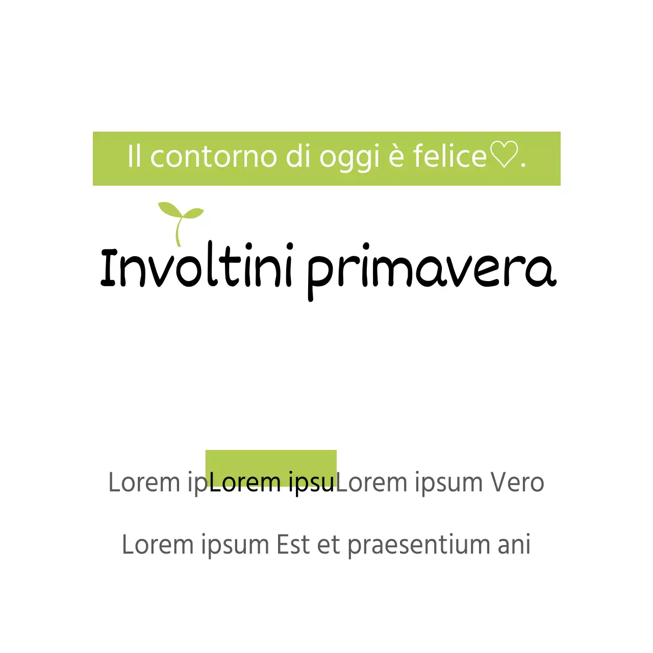 Involtini primavera