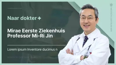 Interview met een groene en chartreuse zorgverlener