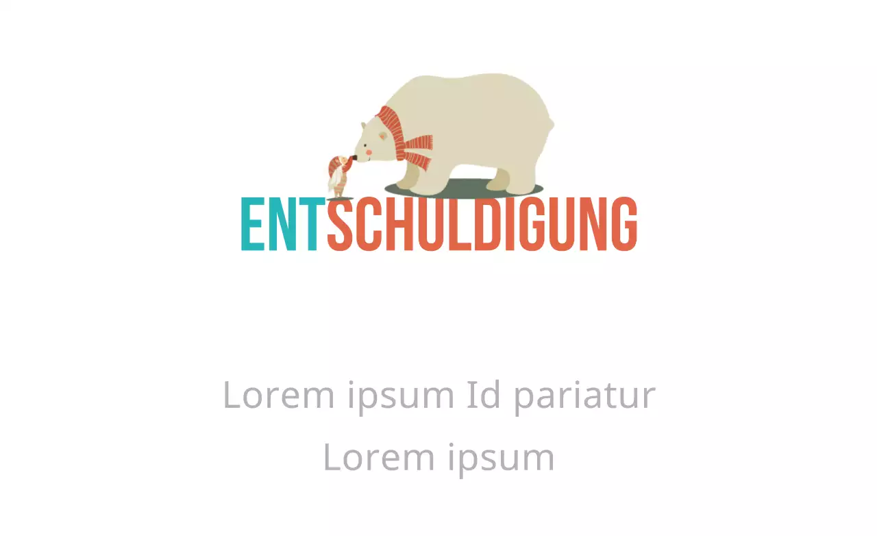Entschuldigung