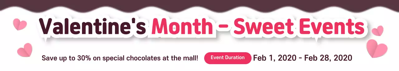 Banner promocional de dia dos namorados da moda rosa